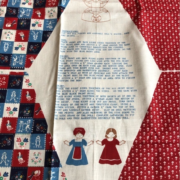 Vtg Doll Cut and  Sew Pattern - Picture 8 of 10